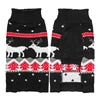 Classic Animal Reindeer Print Acrylic Dog Christmas Sweater Small to XXL in Shirt Style for Winter & Summer Use