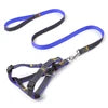 Premium Quality Durable Denim Dog Leash Harness Set Stylish Fur Collar Simple Design Small Medium Sizes for Cats Furry Friends