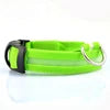 LED Luminous Eco-Friendly Modern Dog Collar Nylon Glowing USB Rechargeable Flashing Light-Up Safety Collar for Night Walking