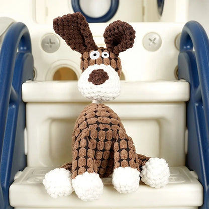 High Quality Durable and Funny Plush Dog Chew Toys Washable Tough Pet Toy Made of Rope Cotton and PP Packed in a Bag